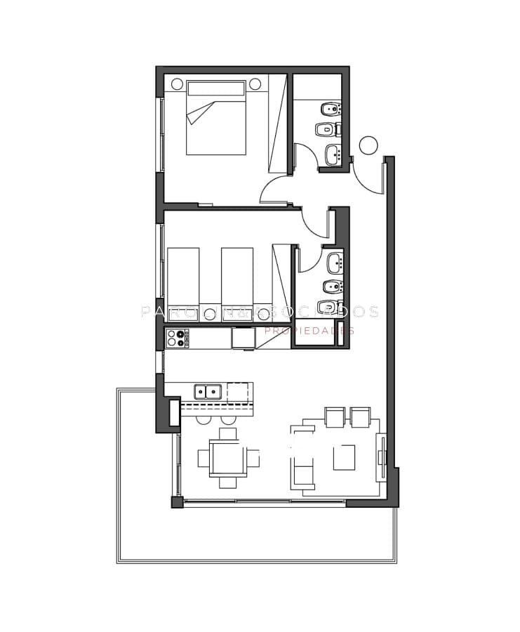Apartamento en venta, OPORTUNIDAD. En Punta del Este.