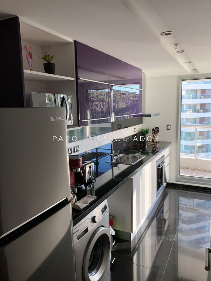 Apartamento de 1 dormitorio en Edificio LOOK BRAVA , Playa brava, Punta Del Este