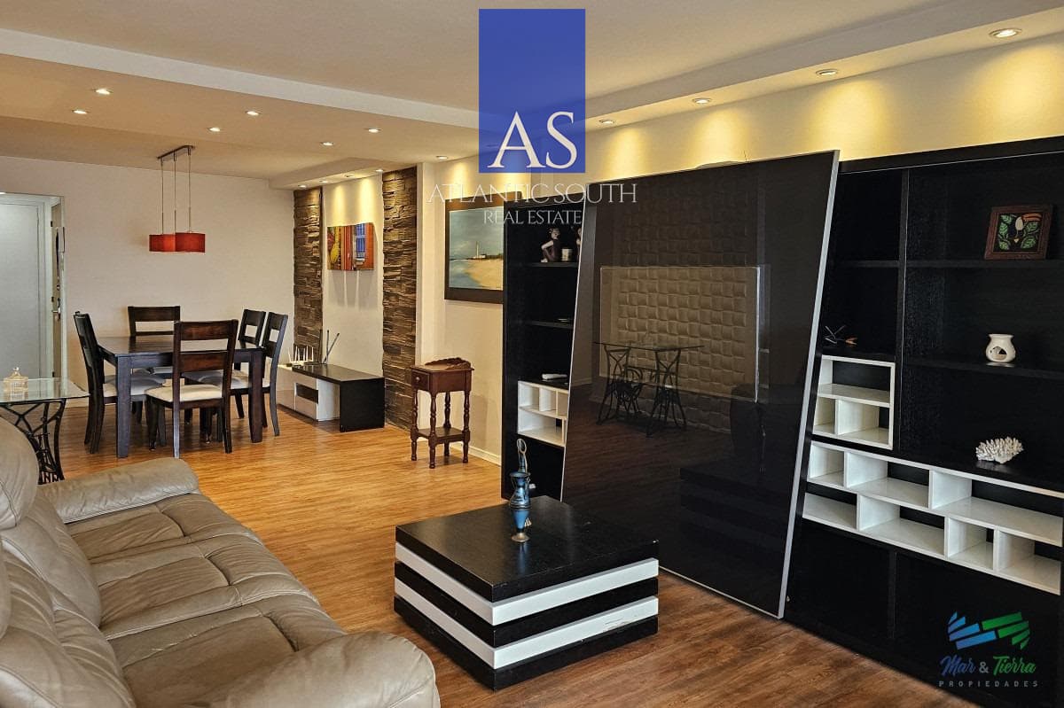 Apartamento 3 dormitorios primera línea frente al mar en Punta del Este primera línea Mansa