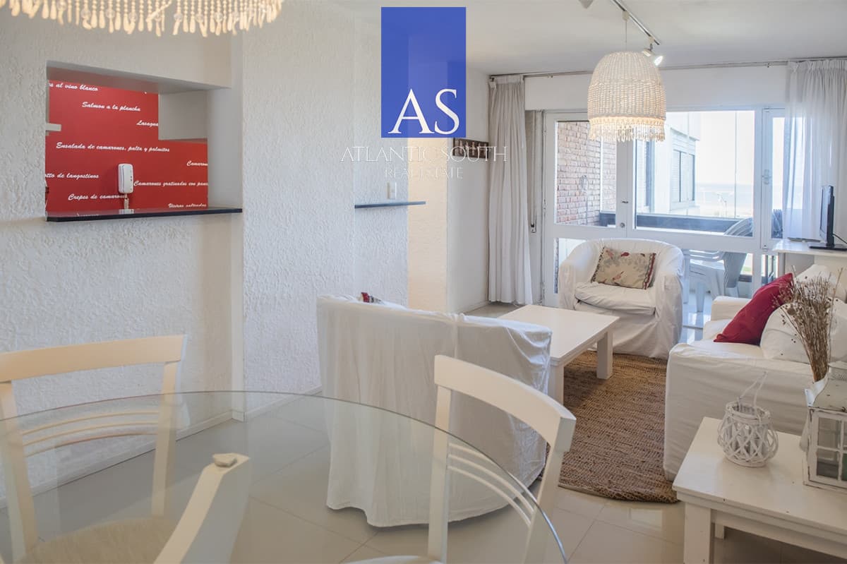 Apartamento en Venta de 2 dormitorios vista al mar en Punta del este