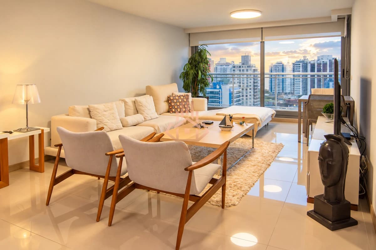 En venta apartamento de 3 dormitorios en Punta del Este, a solo metros del mar