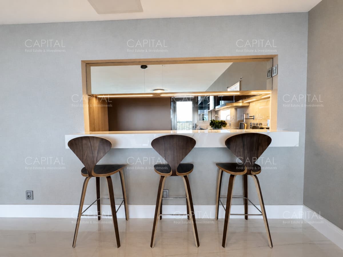 Espectacular apartamento en alquiler en la torre mas lujosa de Punta del este