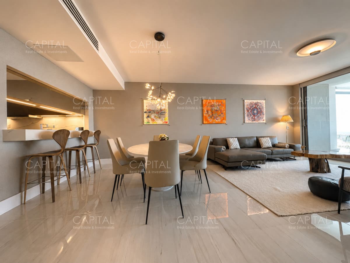 Espectacular apartamento en alquiler en la torre mas lujosa de Punta del este
