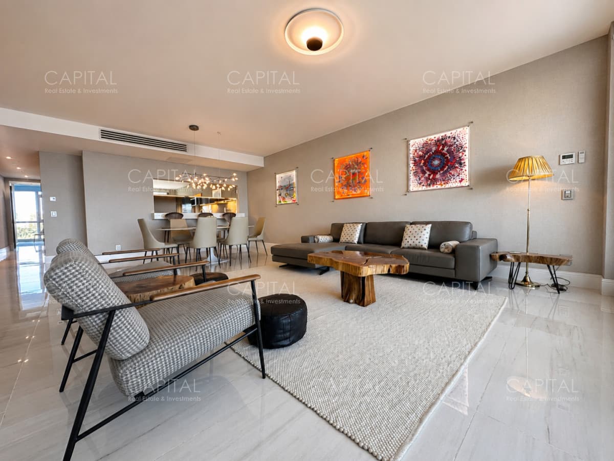 Espectacular apartamento en alquiler en la torre mas lujosa de Punta del este
