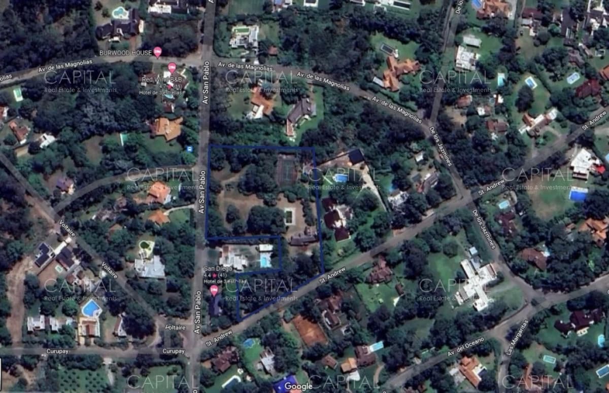 Terreno Apto para Fraccionamiento en Barrio Golf Punta del Este