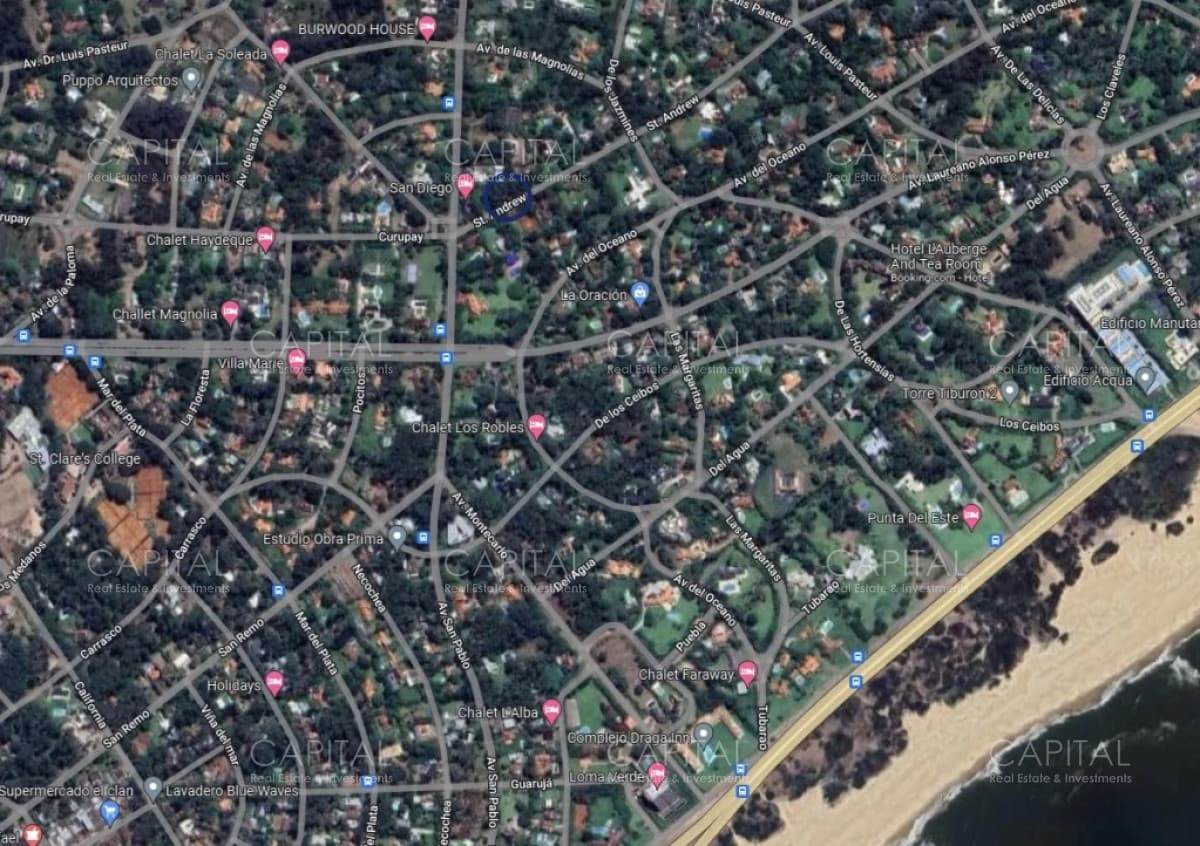 Terreno Apto para Fraccionamiento en Barrio Golf Punta del Este
