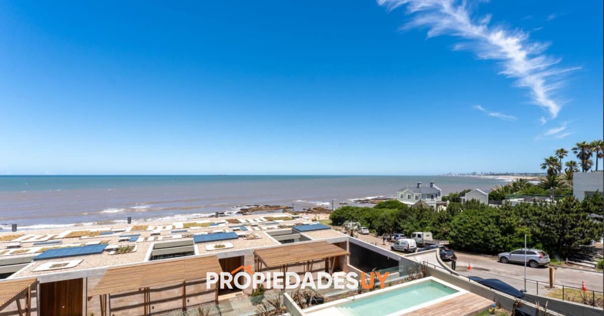 Venta a estrenar - 3 dorm + dependencia frente al mar Apartamento en venta en La Barra La Barra, 3 dormitorios, 4 baños. - PROPIEDADESUY - Punta del Este
