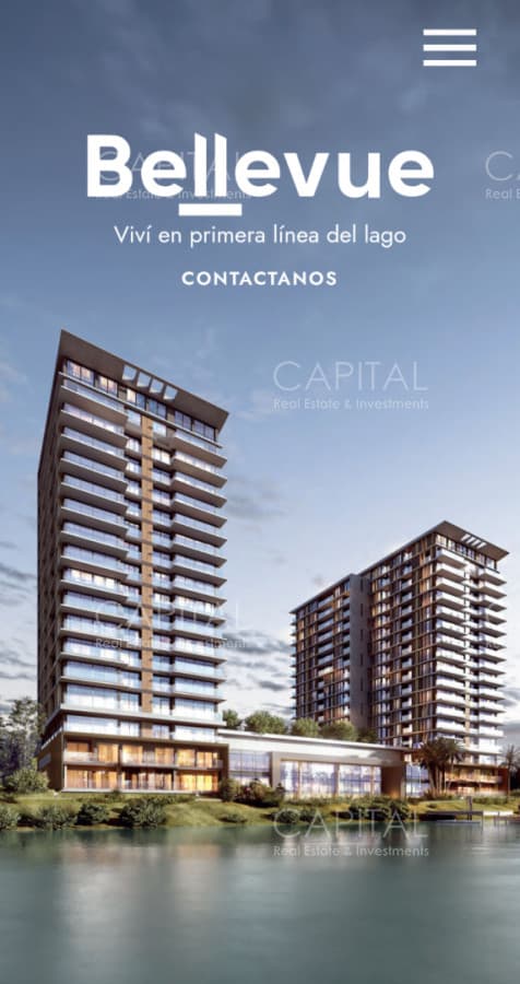 Apartamento de un dormitorio en venta en Lagos de Carrasco