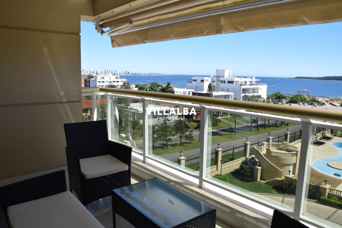 Departamento de 3 dormitorios con vista espectacular - Le Jardin, Punta del Este