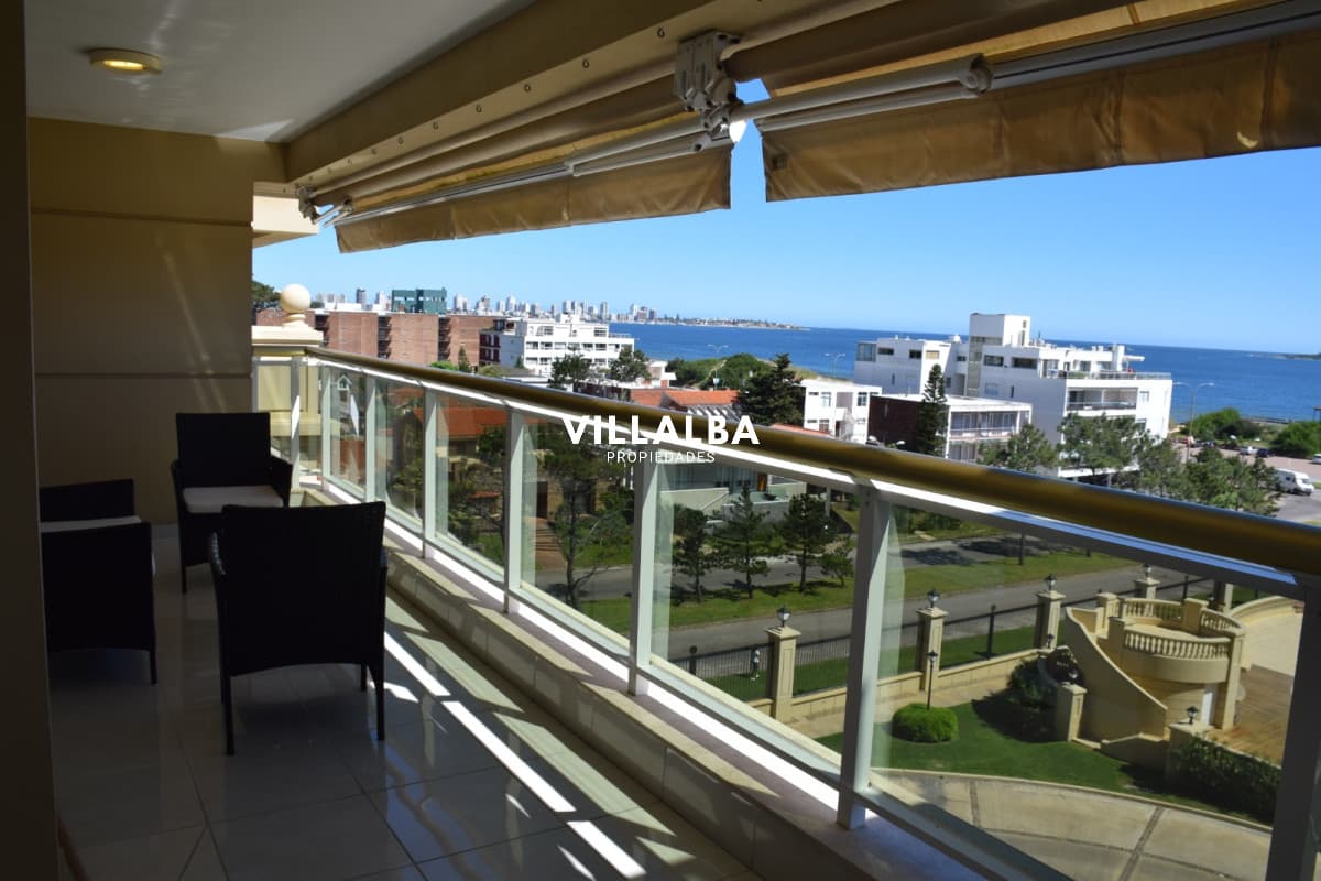 Departamento de 3 dormitorios con vista espectacular - Le Jardin, Punta del Este