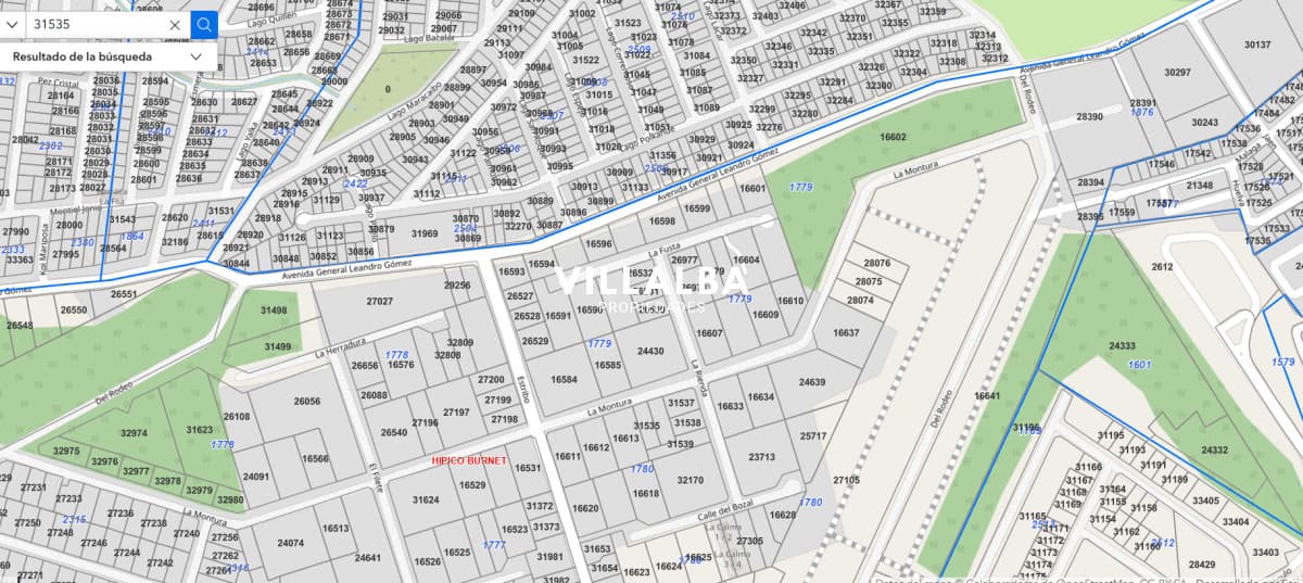 Lote 1200 m Parque Burnet