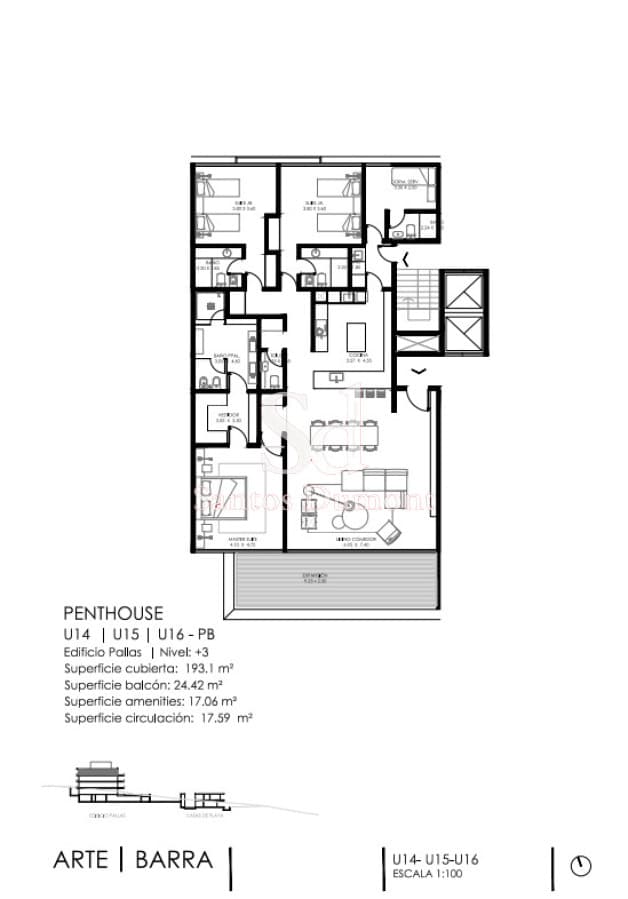 Apartamento en La Barra, La Barra