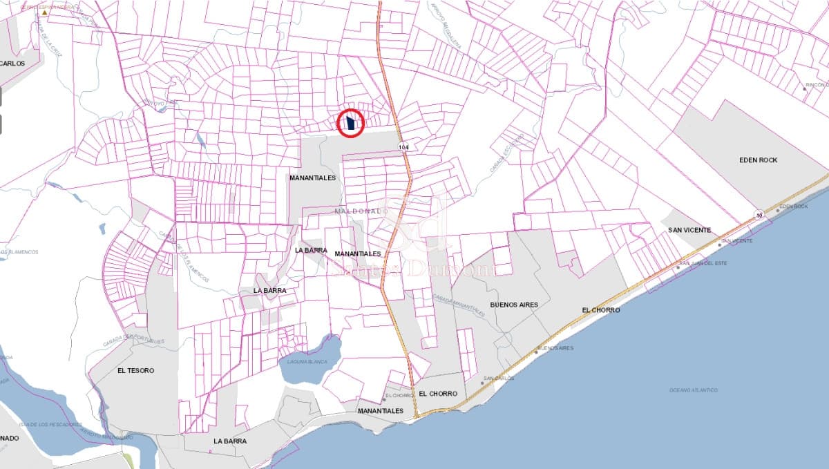 VENTA - RUTA 104