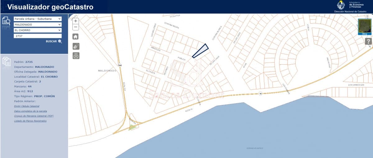 VENTA - EXCELENTE LOTE EN EL CHORRO
