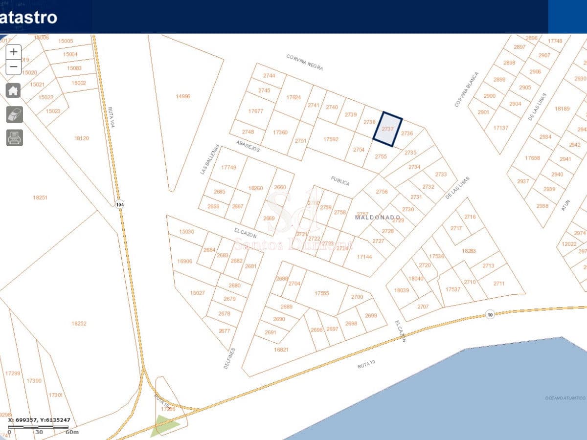 Lote de 618 mts en el Chorro