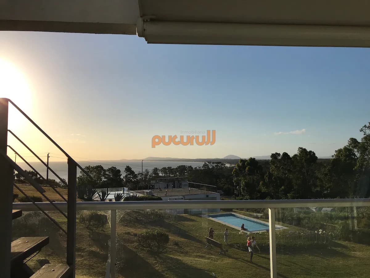 Con vista a la puesta de Sol!!