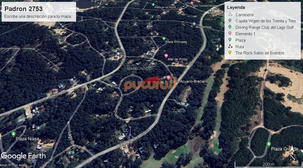 Terreno en Punta Ballena, Club del Lago