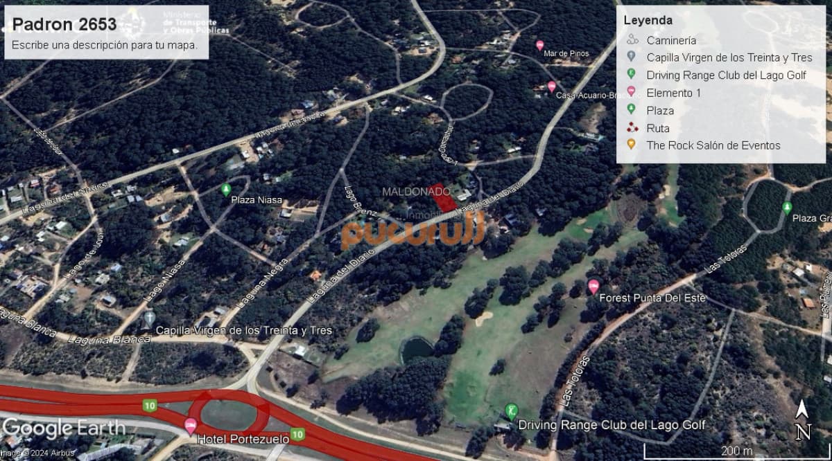 Terreno en Punta Ballena, Club del Lago