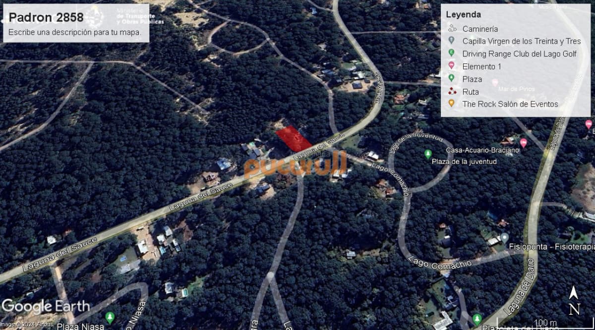 Terreno en Punta Ballena, Club del Lago