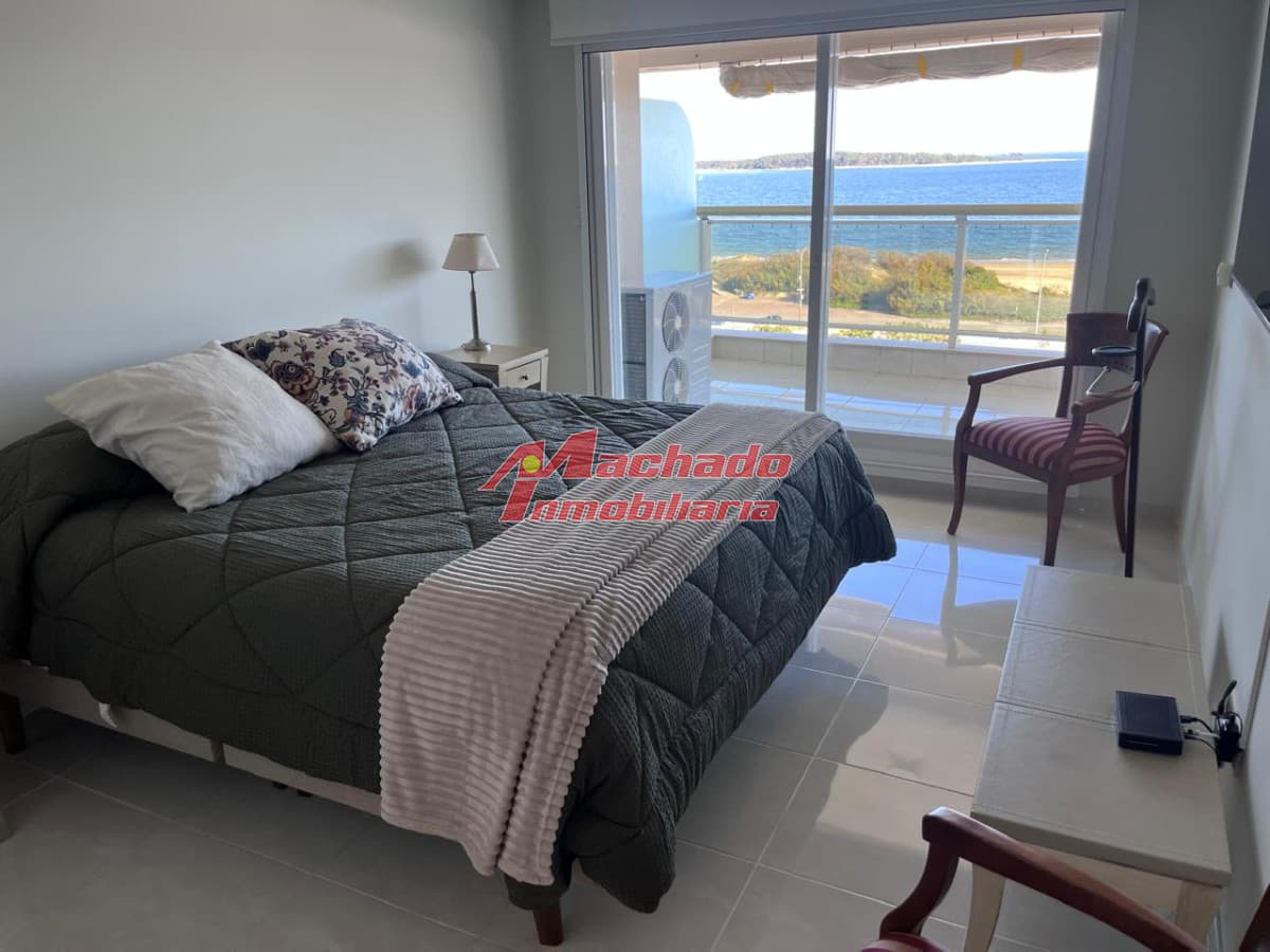 Apartamento en alquiler temporal en playa Mansa. Edificio de categoria