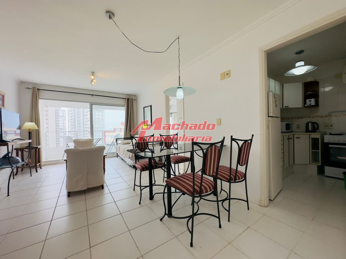 Apartamento de 1 dormitorio en alquiler de Temporada en Punta del este.