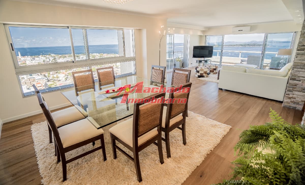 Alquiler, VENTA apartamento  Pent House dos dormitorios en Punta del Este