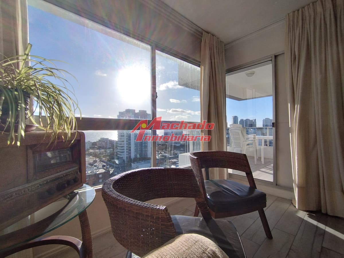 Alquiler de temporada de apartamento de tres dormitorios en Punta del Este