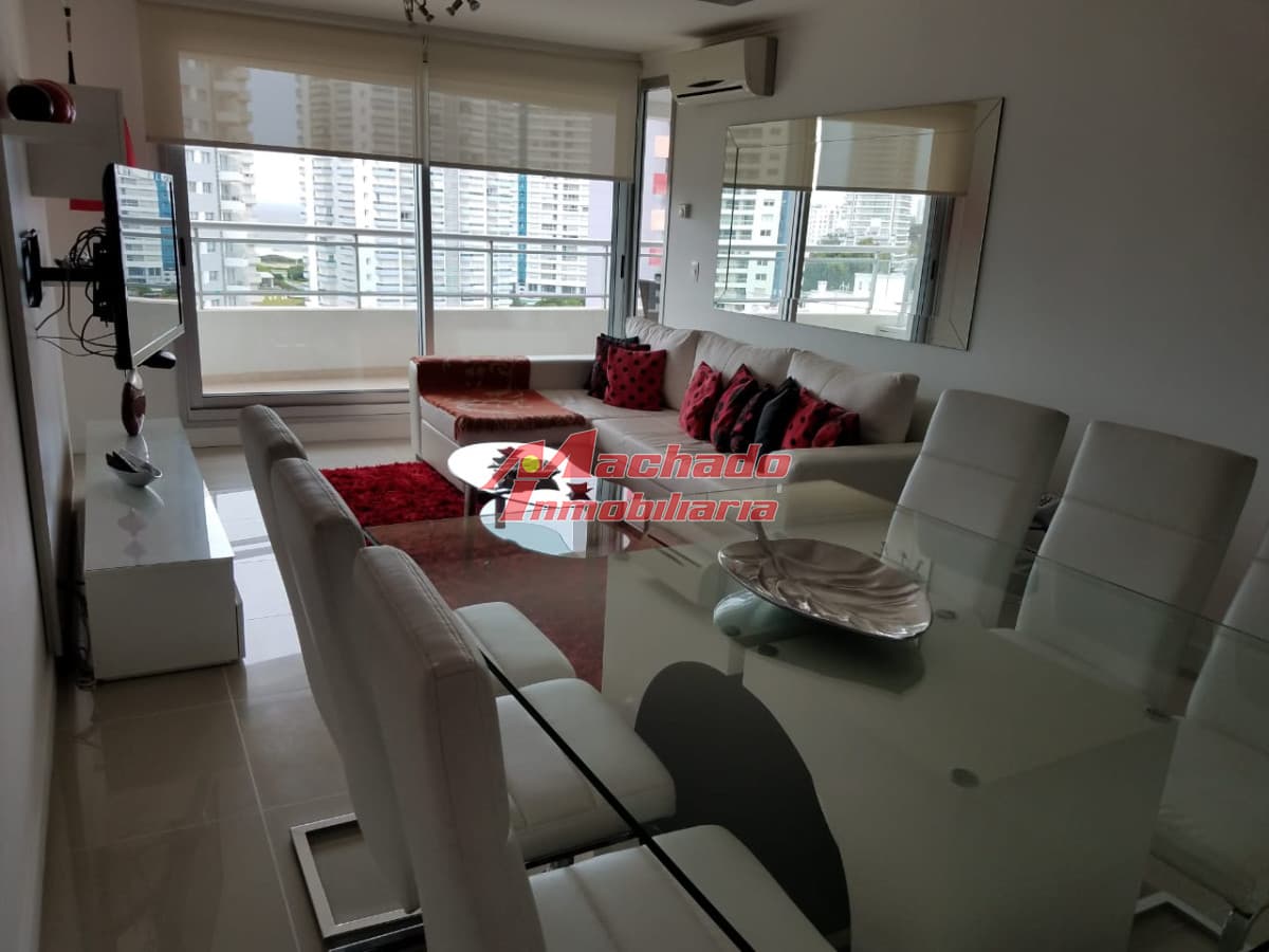 Alquiler temporario de apartamento de 3 dormitorios en Punta del Este