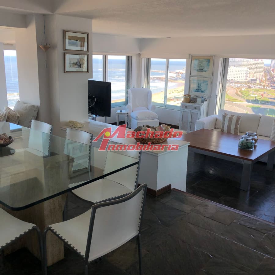 Alquiler por temporada de apartamento de 3 dormitorios en Punta del Este