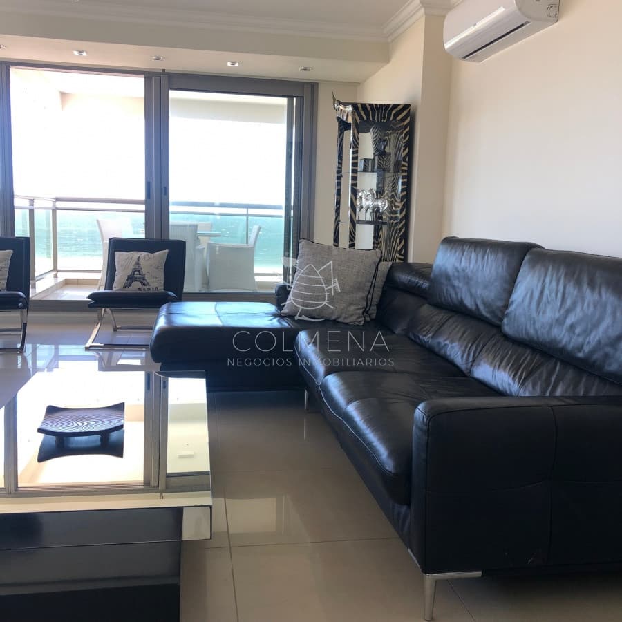 Venta y alquiler de apartamento, primera linea de la brava.