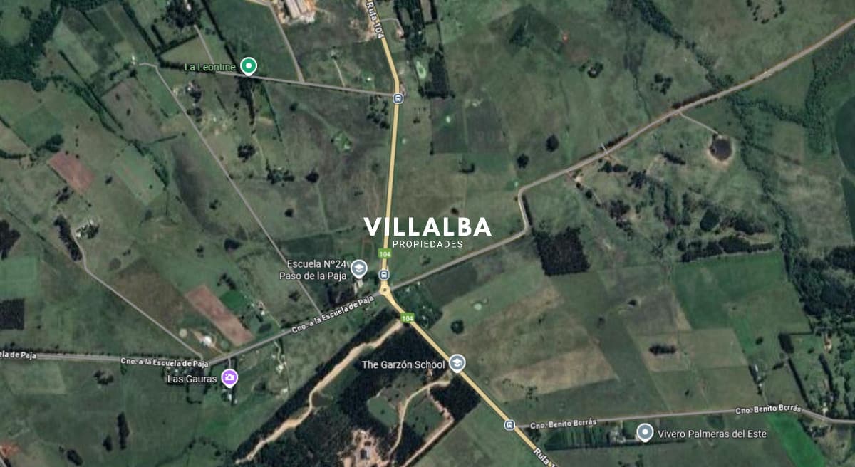 Chacra en venta en la ruta 104