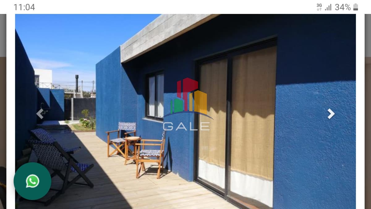 Gale Propiedades & Escribanía Casa ID.4912 - Alquiler y venta de  casa  en Balneario Buenos Aires