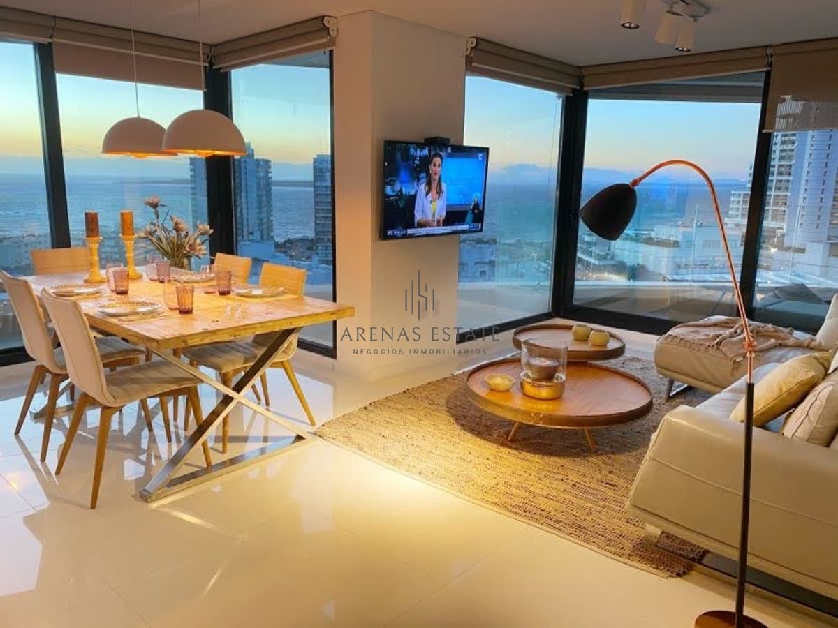 Apartamento ID.3404 - venta y alquiler de Apartamento de 3 dormitorios en Punta del Este
