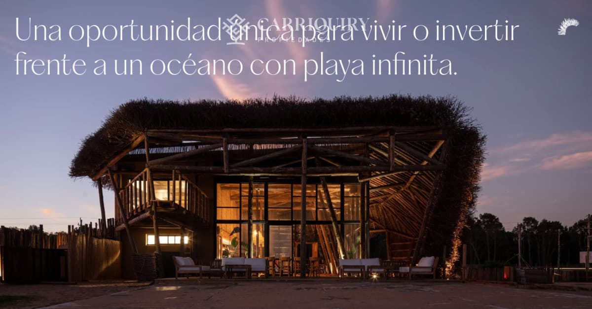 OPORTUNIDAD UNICA DE INVERTIR EN EL BARRIO PRIVADO EN DESARROLLO MAS IMPORTANTE DEL CONTINETE LOTES DESDE USD 300 EL M2  -