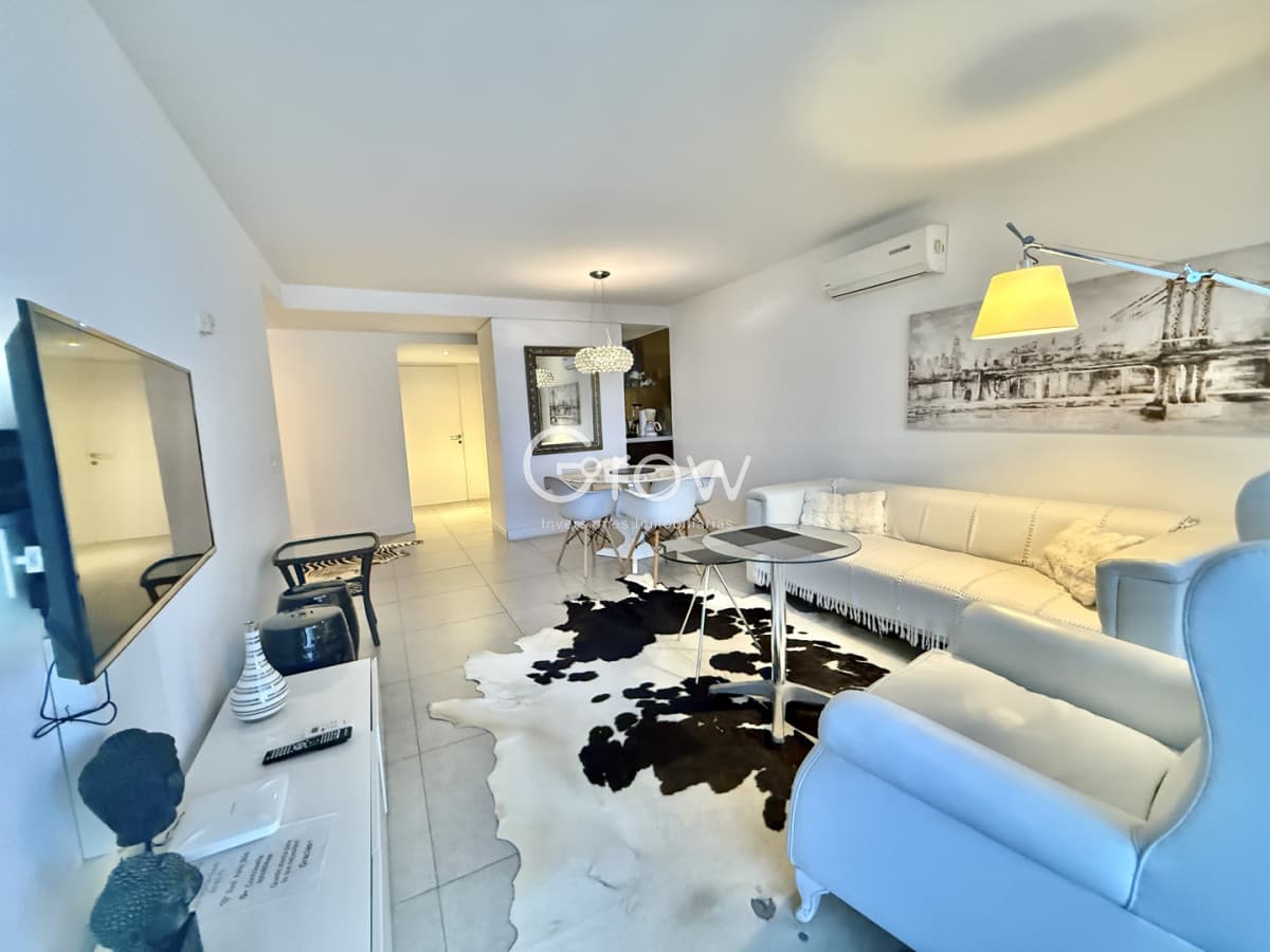 EXCELENTE APARTAMENTO DE 1 DORMITORIO Y MEDIO EN TORRE YOO PUNTA DEL ESTE EXCELENTE EQUIPADO