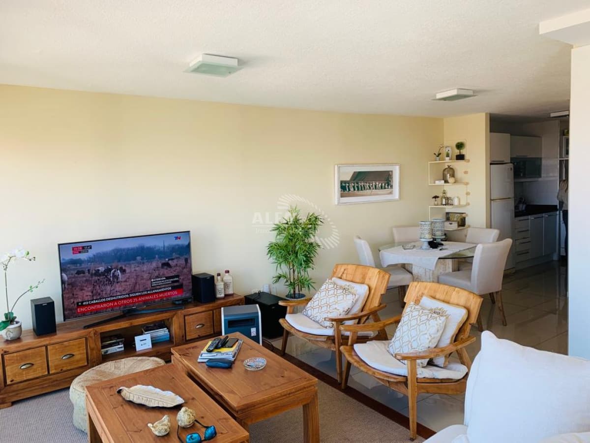ALQUILER ANUAL -Apartamento en Mansa - Punta del Este