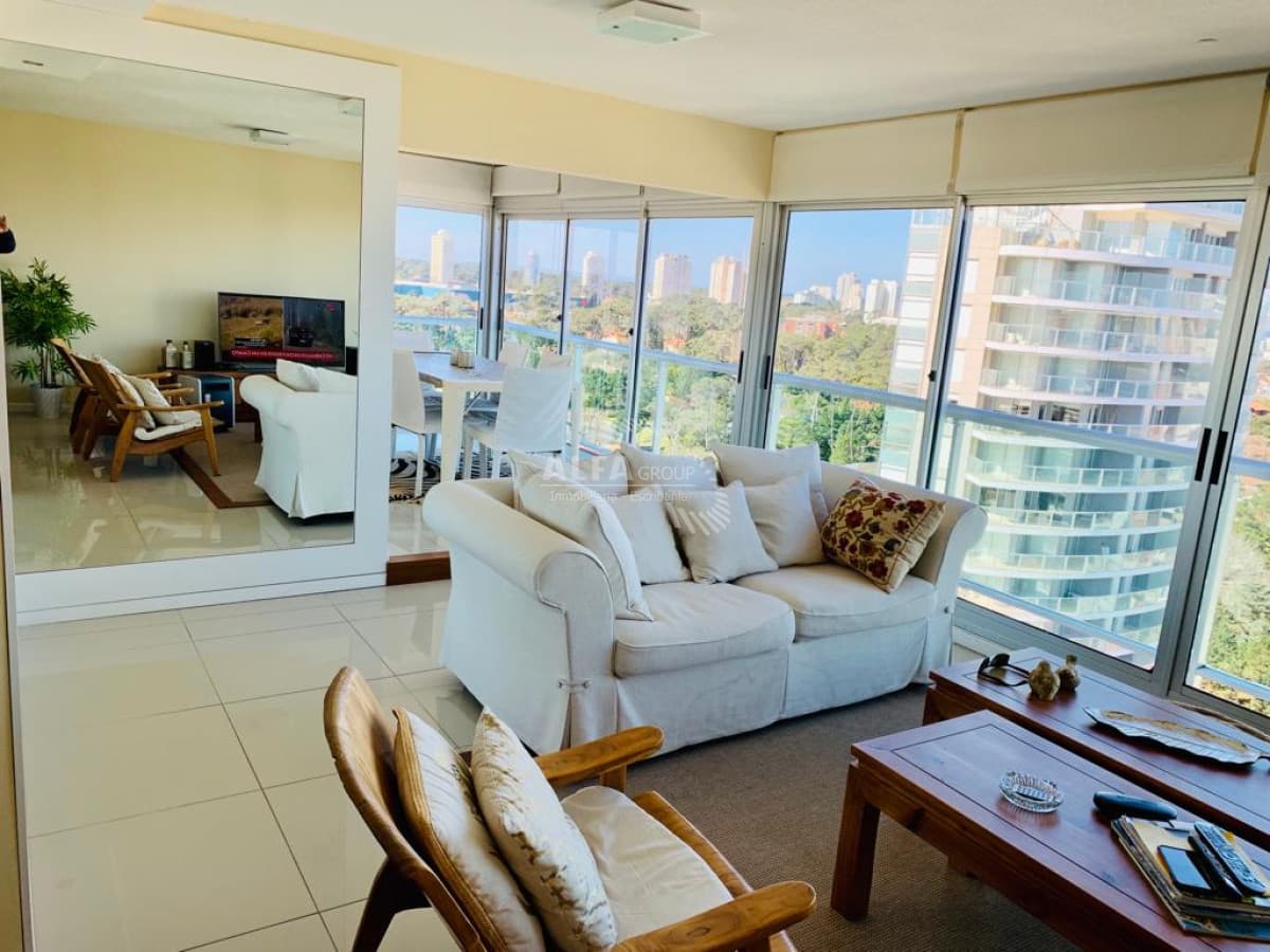 ALQUILER ANUAL -Apartamento en Mansa - Punta del Este