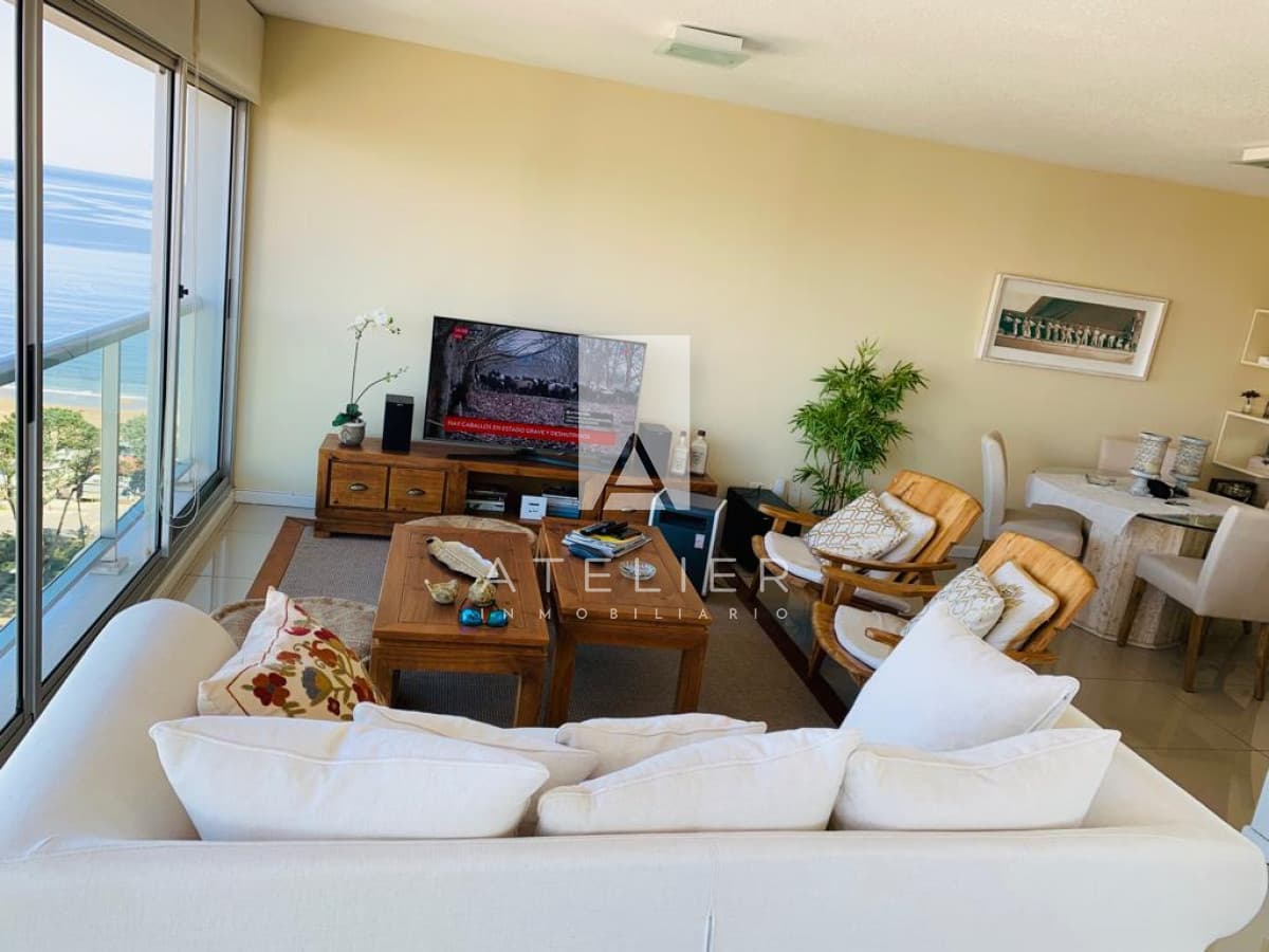ALQUILER ANUAL -Apartamento en Mansa - Punta del Este