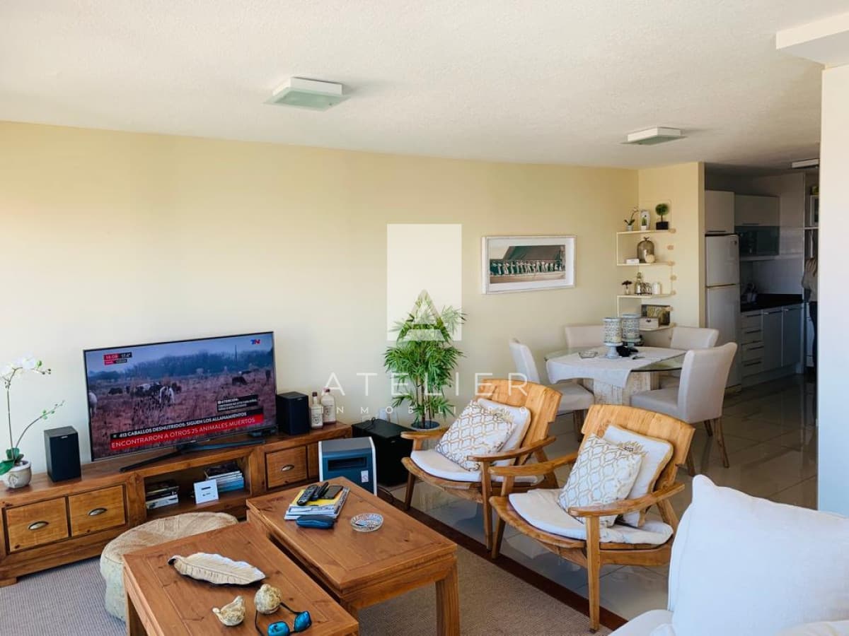 ALQUILER ANUAL -Apartamento en Mansa - Punta del Este