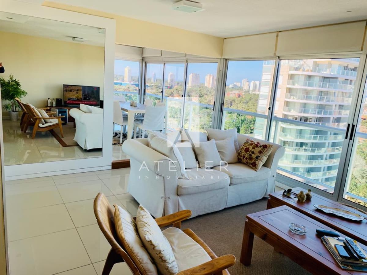 ALQUILER ANUAL -Apartamento en Mansa - Punta del Este