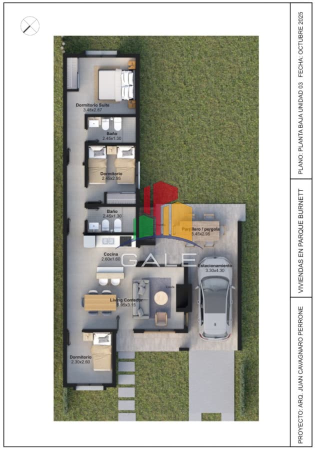 Gale Propiedades & Escribanía Casa ID.4659 - Casa a estrenar - Burnett