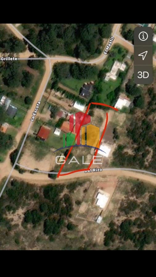 Gale Propiedades & Escribanía Terreno ID.796 - Terreno 1300 m2 , en Tio Tom - Punta Ballena