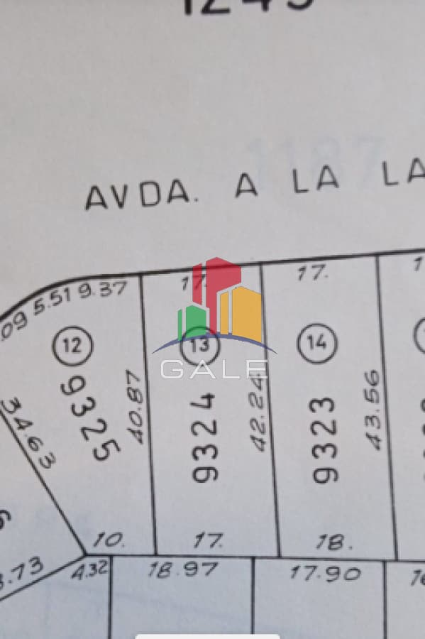 Gale Propiedades & Escribanía Terreno ID.1775 - Terreno muy bien ubicado