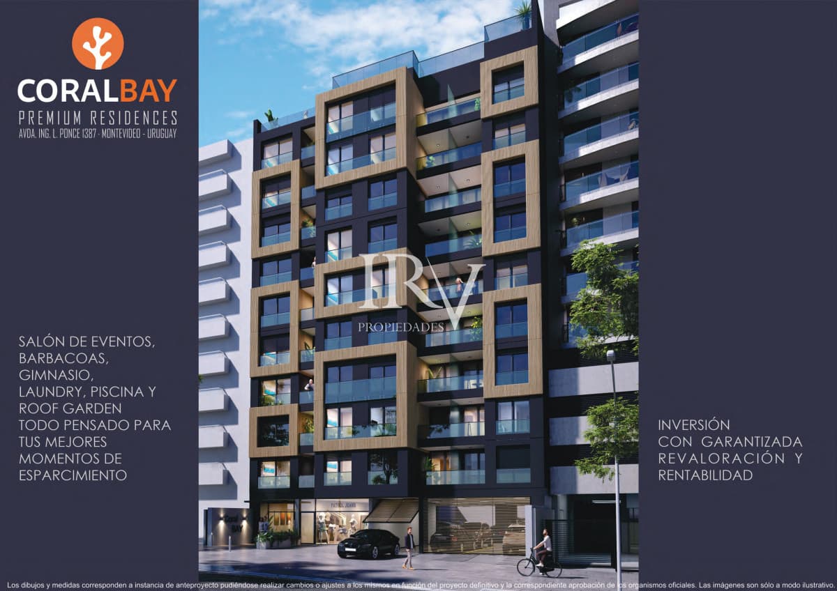 IRV PROPIEDADES Apartamento ID.785 - Mono ambiente en venta en pozo. Montevideo