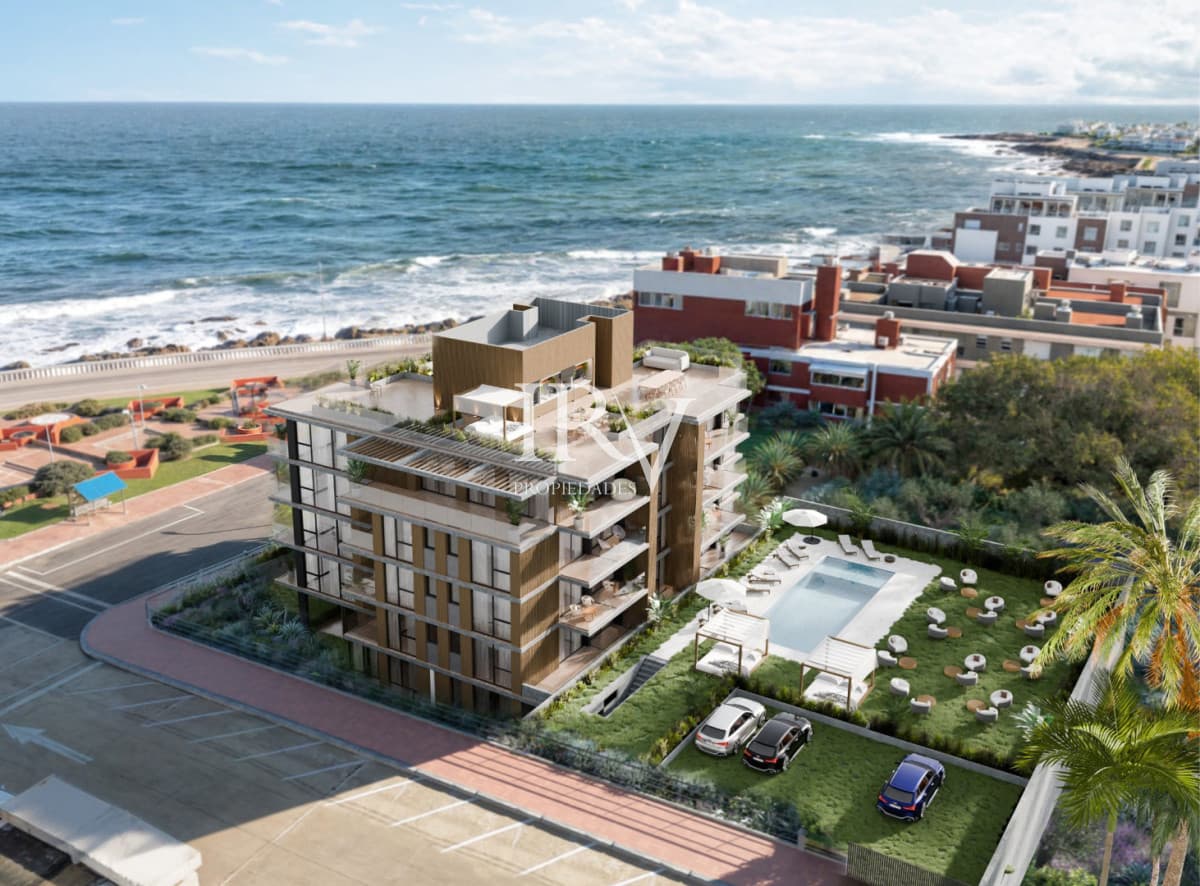 IRV PROPIEDADES Apartamento ID.1005 - Venta en Obra. Peninsula de Punta del Este. Apartamento 2 dorm con garaje