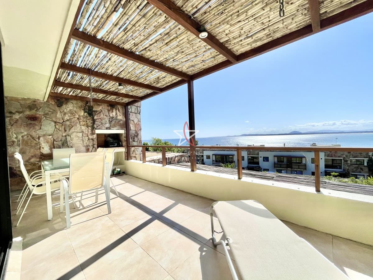 Alquiler temporario de apartamento de dos dormitorios con parrillero, Punta Ballena - Bintang Propiedades