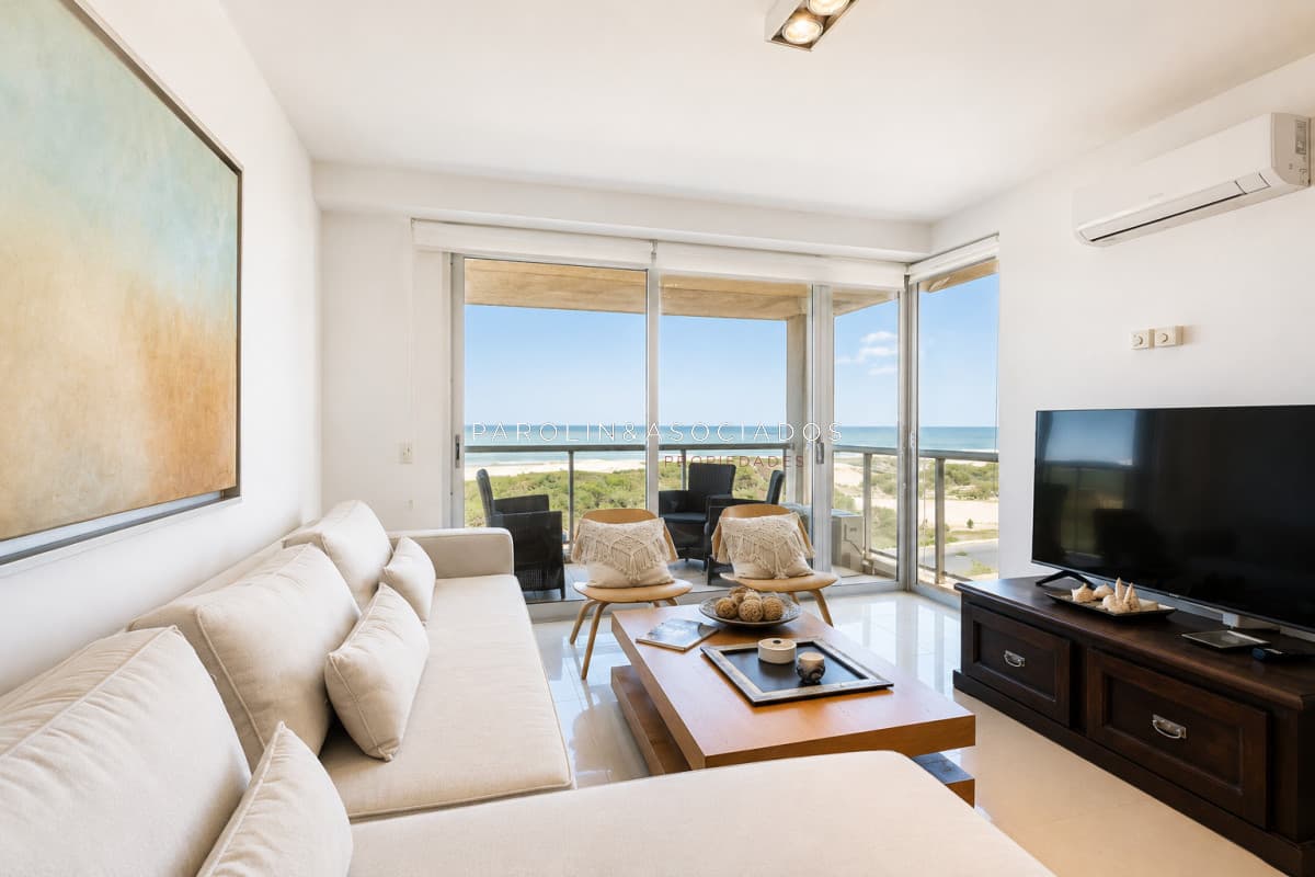 Penthouse de 3 Dormitorios en Primera Línea del Mar, Playa Brava Punta del Este