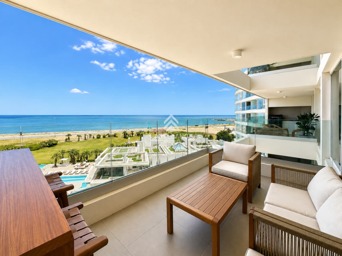 Apartamento ID.5753 - Alquiler temporal  apartamento de 2 dormitorios sobre la Playa con vista al Mar y a la Laguna