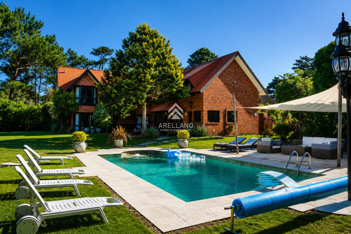 Casa ID.6589 - Exclusiva casa en Beverly Hills, Punta del Este, 5 Dormitorios, Piscina, Parrillero y Gran Parque