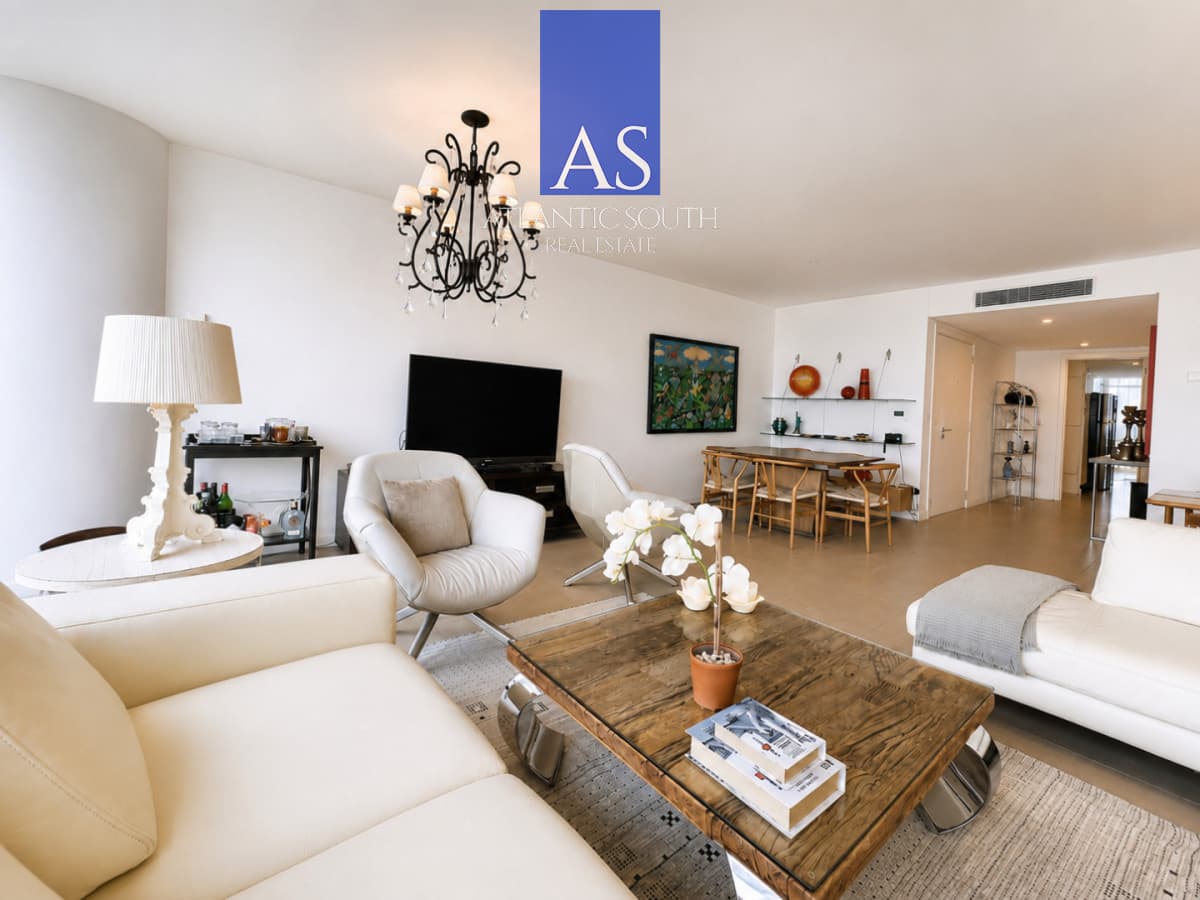 Espectacular apartamento esquinero en Torre Le Parc, Playa Brava, Punta del Este
